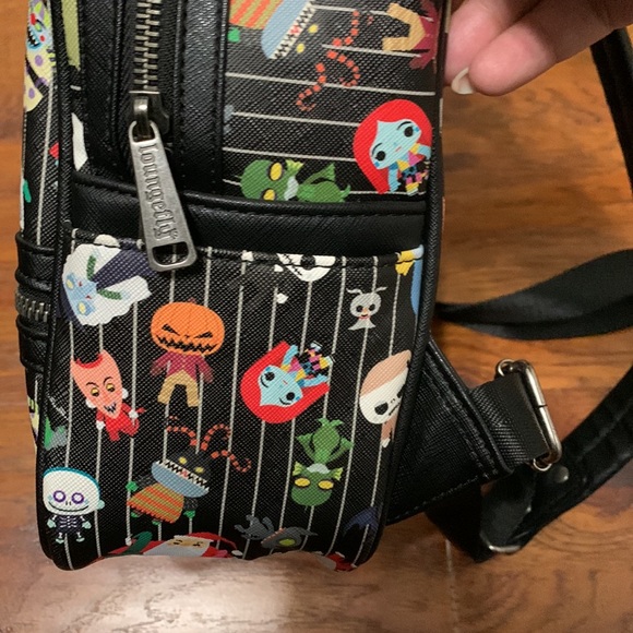 Disney Parks Loungefly Mini Backpack - The Nightmare Before Christmas - Picture 6 of 8